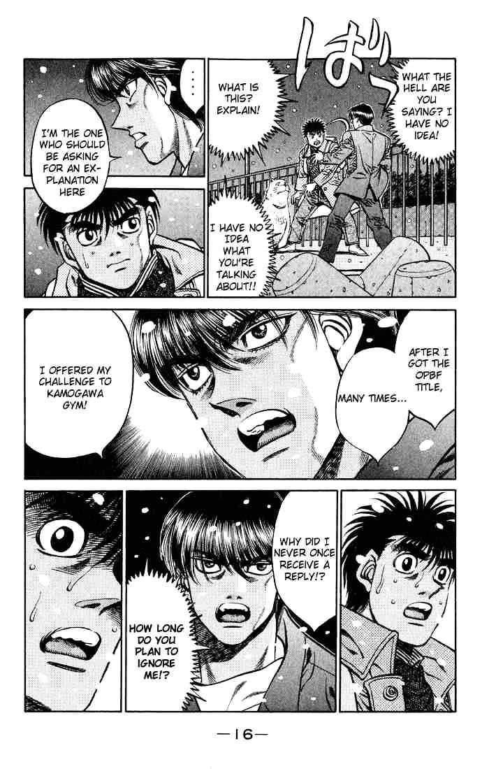 Hajime no Ippo: Fighting Spirit, Chapter 416 image 17